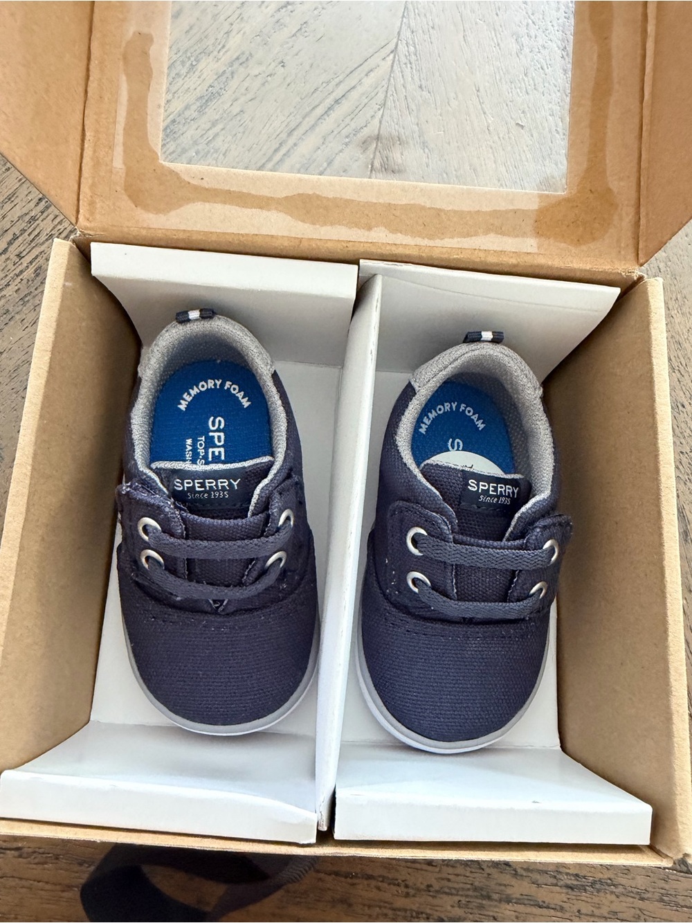 Sperry Baby Boat Shoes Size 2M